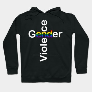 End gender violence LGBT Hoodie